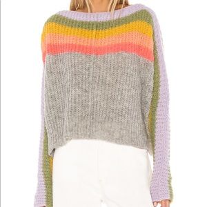 Free People Sweaters - Free People Rainbow Sweater Free People Sweaters - Free People Rainbow Sweater